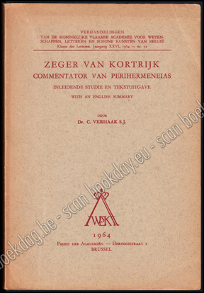 Picture of Zeger van Kortrijk Commentator van Perihermeneias