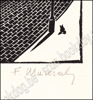 Afbeeldingen van Frans MASEREEL [°1889*1972] Originele gesigneerde houtsnede
