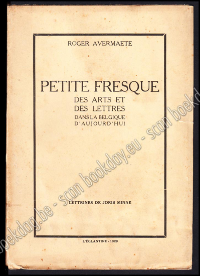 Picture of Petite fresque des arts et des lettres dans la Belgique d'aujourd'hui