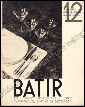 Picture of Batir 12. Revue Mensuelle illustrée d`architecture, d`art et de décoration