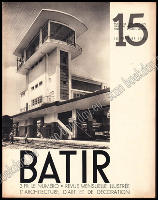 Afbeeldingen van Batir 15. Revue Mensuelle illustrée d`architecture, d`art et de décoration
