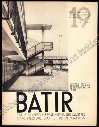 Afbeeldingen van Batir 19. Revue Mensuelle illustrée d`architecture, d`art et de décoration