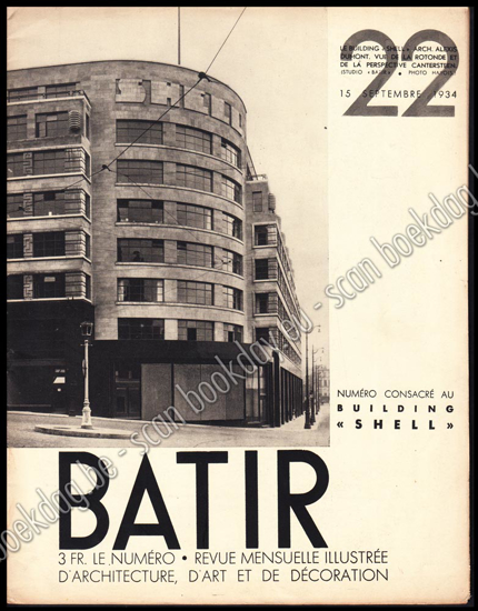 Afbeeldingen van Batir 22. Revue Mensuelle illustrée d`architecture, d`art et de décoration