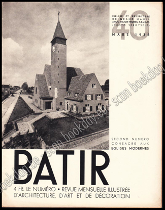 Image de Batir 40. Revue Mensuelle illustrée d`architecture, d`art et de décoration