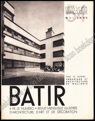 Afbeeldingen van Batir 54. Revue Mensuelle illustrée d`architecture, d`art et de décoration
