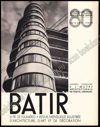 Afbeeldingen van Batir 80. Revue Mensuelle illustrée d`architecture, d`art et de décoration