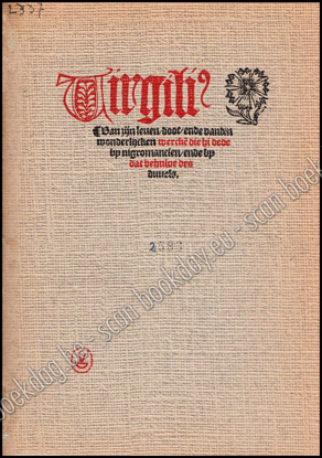 Afbeeldingen van Virgilius. Facsimile van de oudste druk van het Vlaamse volksboek