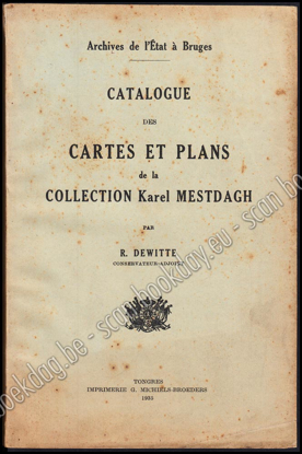 Afbeeldingen van Catalogue des cartes et plans de la collection Karel Mestdagh