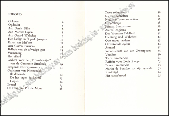 Kruis of Munt. Verspreide rijmen en dichten van 1936 tot 1969