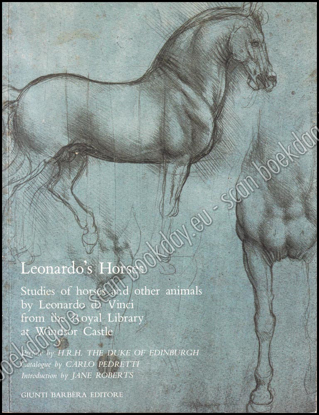 Picture of Leonardo's Horses. Studie of Horses and other animals by Leonardo da Vinci from the Royal Library at Windsor Castle