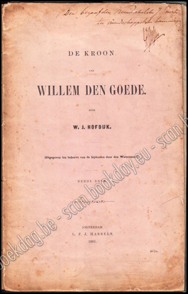 Picture of De Kroon van Willem den Goede. Met opdracht Hofdijk