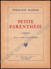 Picture of Petite Parenthèse