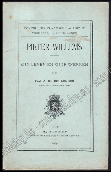 Picture of Pieter Willems. Zijn leven en zijne werken