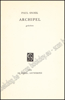 Picture of Archipel. Gedichten. 1ste druk debuut