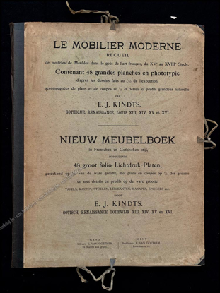 Picture of Le mobilier moderne recueil de modèles de Meubles dans le goût de l'art français