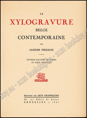Picture of La Xylogravure Belge Contemporaine