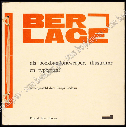 Afbeeldingen van H. P. Berlage als boekbandontwerper en typograaf