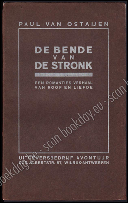 Picture of De Bende van de Stronk. Een romanties verhaal van roof en liefde