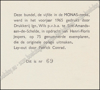Afbeeldingen van Rose mon chameau (een oorlogsverhaal). 1ste druk 1965. (Kunstenaarsboek met opdracht)