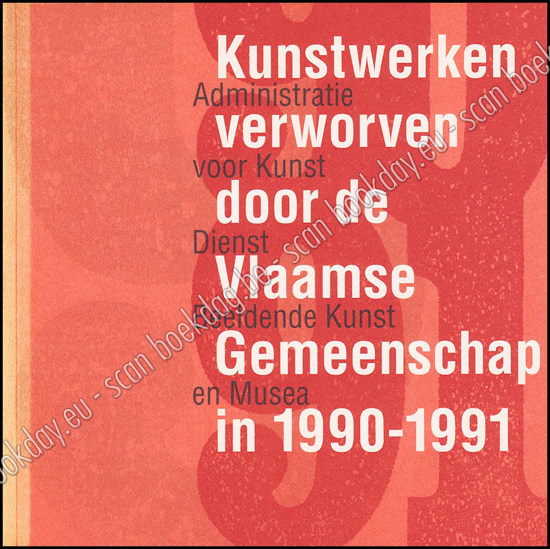 Picture of Kunstwerken verworven door de Vlaamse Gemeenschap in 1990-1991