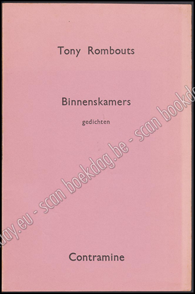 Picture of Binnenskamers: drie intieme introducties gevolgd door dertien rampzalige gedichten