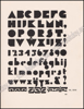 Picture of Het Letterteekenen. Lettervormen en letters in hun practische, ornamentele en decoratieve toepassing