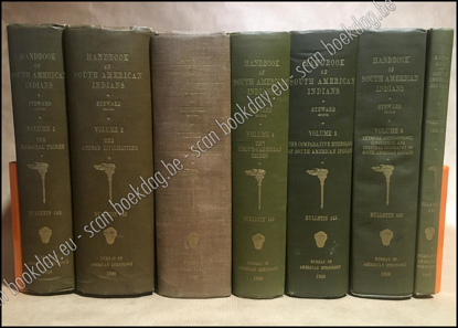 Afbeeldingen van Handbook of South American Indians Bulletin 143 - Seven Volume Set. Complete