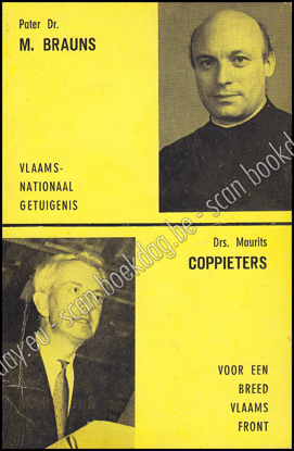 Picture of Vlaams-nationaal getuigenis - Voor een breed Vlaams Front. Gesigneerd Brauns