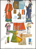 Picture of Costume patterns and designs