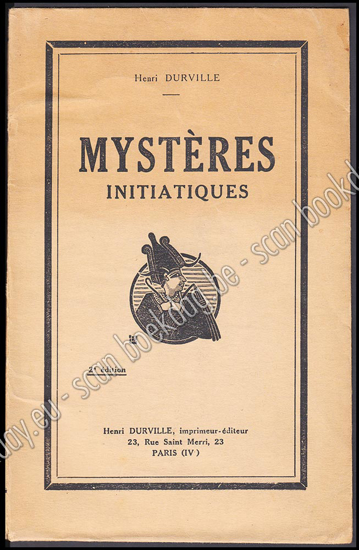 Afbeeldingen van Mystères initiatiques. Bois originaux de Pierre Guillemat. Compositions de Léopoldo Cenni