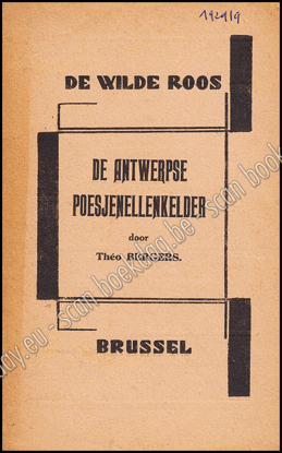 Image de De Wilde Roos. Jrg 7, Nr. 9 , september 1929. De Antwerpse Poesjenellenkelder