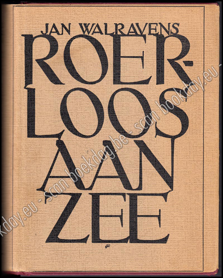 Picture of Roerloos aan zee. 1ste druk debuutroman. Omslag Jozef Cantré