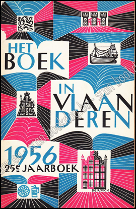 Afbeeldingen van Het boek in Vlaanderen 1956. 25e jaarboek