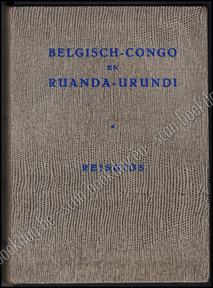 Picture of Belgisch-Congo en Ruanda-Urundi. Reisgids. 3de druk 1958