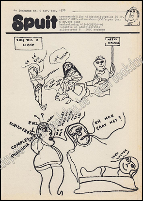 Afbeeldingen van Spuit. Jrg 4, Nr. 6, november-december 1978. Kunstenaarsboek
