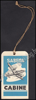 Afbeeldingen van Sabena handbagage-label. 12 sept. 1954