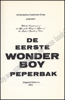 Picture of De eerste Wonderboy peperbak