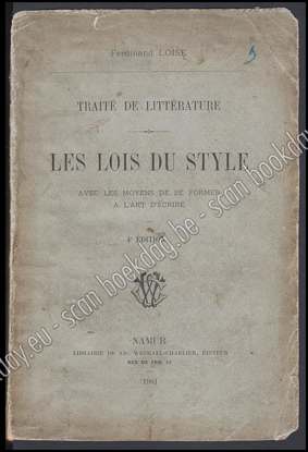 Afbeeldingen van Traité de littérature: Les lois du style avec les moyens de se former à l'art d'écrire