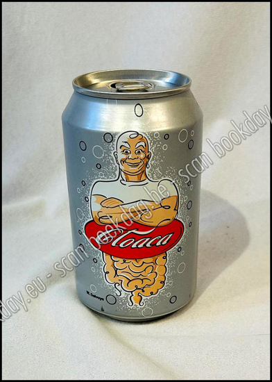 Image de Wim Delvoye - Cloaca Mr. Clean. Limited edition Coca-Cola light blik