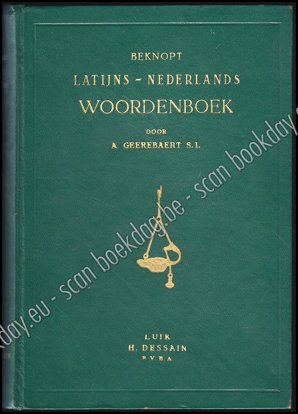 Afbeeldingen van Latijns - Nederlands. Woordenboek voor het humaniora-onderwijs