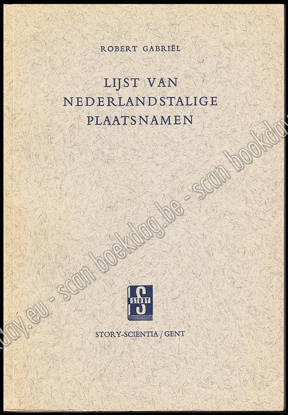 Picture of Lijst van nederlandstalige plaatsnamen