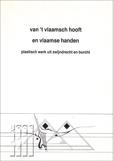 Image de Van't vlaamsch hooft en vlaamse handen. Plastisch werk uit Zwijndrecht en Burcht