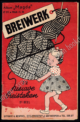 Picture of Album "Magda" Nr 211. Breiwerk, 72 nieuwe breisteken 2de deel