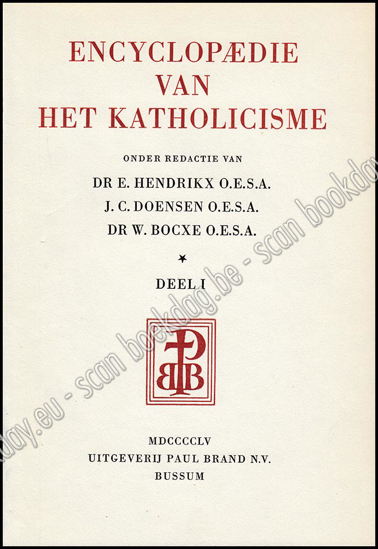 Image de Encyclopædie van het katholicisme. A-G/H-M/N-Z