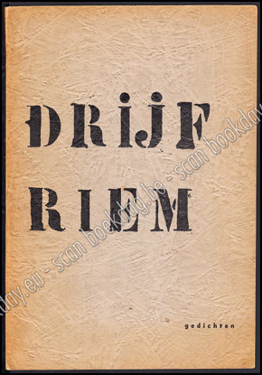 Picture of Drijfriem. Gedichten. Met opdracht