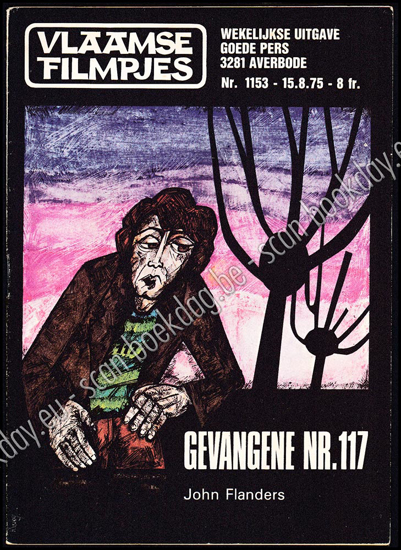 Afbeeldingen van Vlaamse filmpjes. Nr. 1153. 1975. Gevangene nr. 117