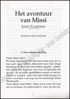 Afbeeldingen van Vlaamse filmpjes. Nr. 2135. 1994. Het avontuur van Missi