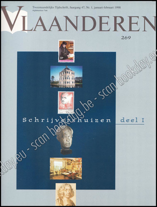 Afbeeldingen van Vlaanderen. Nr. 269. Jg. 47, nr. 1, januari-februari 1998. Schrijvershuizen deel I