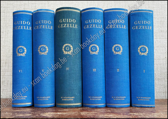 Image de Jubileumuitgave van Guido Gezelle’s volledige werken. 18 delen In 6 banden compleet
