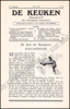 Picture of De Keuken. Maandschrift der Volmaakte Huisvrouw. Jrg 5. Nr. 48, juni 1931